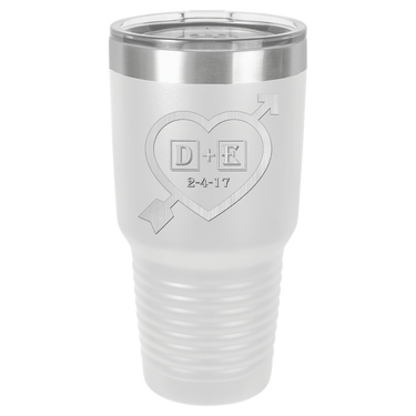 D+E Romantic Tumbler
